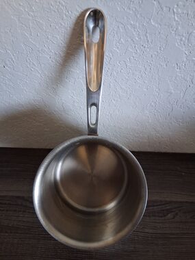 All Clad Copper Core 2 Qt Sauce Pan Stainless 5 Ply USA 6202 Saucepan No Lid